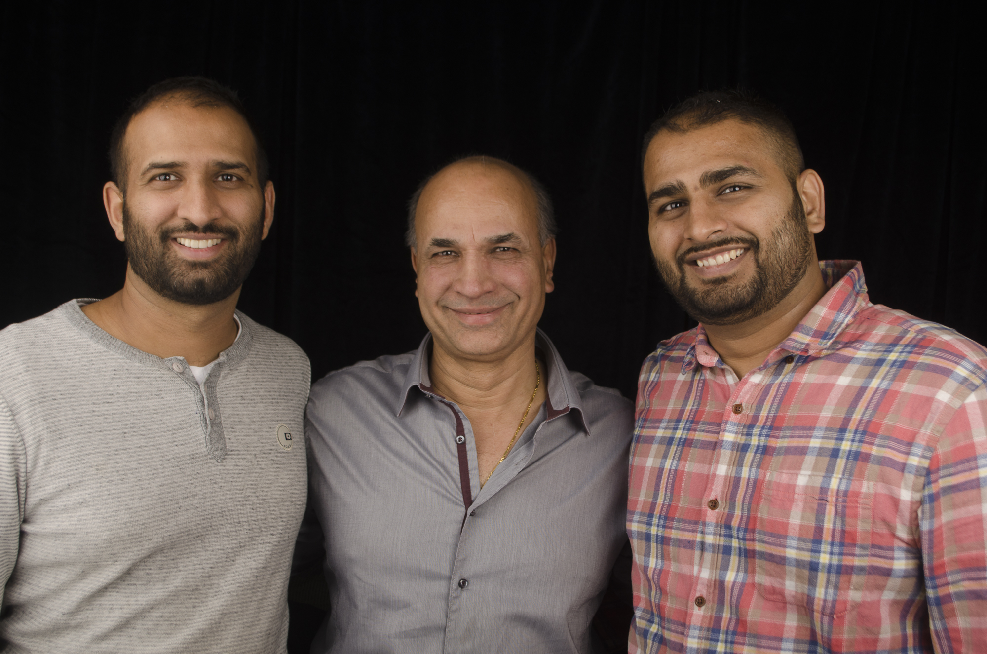 La famille Sandhu, propriétaire du Restaurant SANDHU sur le Plateau
